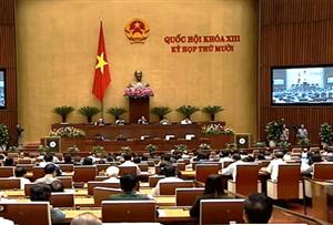 Thông qua Nghị quyết về kế hoạch phát triển kinh tế - xã hội năm 2016: Tổng sản phẩm trong nước (GDP) tăng khoảng 6,7%