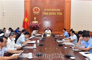Hưng Yên dự hội nghị trực tuyến đánh giá tình hình triển khai các công trình, dự án quan trọng quốc gia, trọng điểm ngành Giao thông vận tải