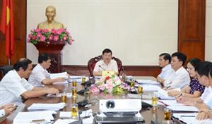 UBND tỉnh cho ý kiến về chức năng, nhiệm vụ của một số sở, đơn vị