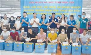 Tổ chức công đoàn - Góp phần cho mùa xuân của người lao động thêm ấm áp