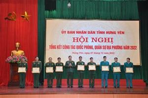 Phát huy truyền thống anh hùng của Quân đội Nhân dân Việt Nam, xây dựng LLVT tỉnh Hưng Yên vững mạnh