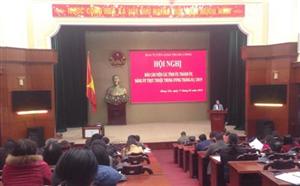 Hội nghị Báo cáo viên trực tuyến các tỉnh uỷ, thành uỷ, đảng uỷ trực thuộc Trung ương tháng 01/2019