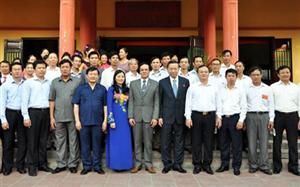 Bộ trưởng Bộ Công an Tô Lâm dự Ngày hội đại đoàn kết toàn dân tộc ở khu dân cư Đình Dù