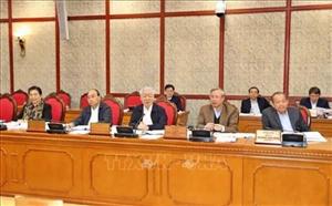 Đồng chí Tổng Bí thư, Chủ tịch nước Nguyễn Phú Trọng chủ trì họp Bộ Chính trị