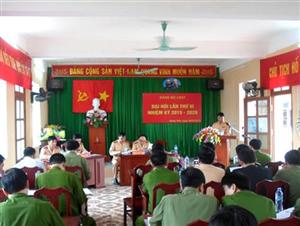 Đại hội Đảng bộ Cảnh sát giao thông lần thứ VI (nhiệm kỳ 2015 - 2020)