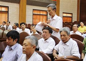 Đoàn đại biểu Quốc hội tỉnh Hưng Yên tiếp xúc cử tri 2 huyện: Khoái Châu, Văn Giang