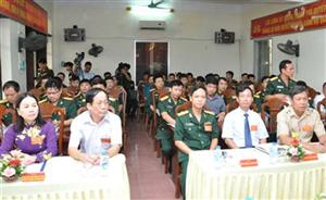 Đảng bộ Quân sự thành phố Hưng Yên: Đại hội nhiệm kỳ 2015 - 2020