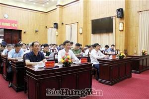Hưng Yên: 6 tháng đầu năm, cấp ủy các cấp và chi bộ kiểm tra trên 1.000 đảng viên và trên 500 tổ chức đảng