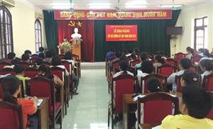 Đảng ủy Khối các cơ quan tỉnh: khai giảng lớp bồi dưỡng kết nạp Đảng năm 2016