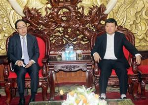 Chủ tịch UBND tỉnh Nguyễn Văn Phóng làm việc với đại diện Tập đoàn Sumitomo Corporation