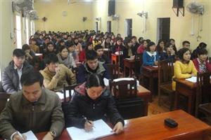 Huyện Phù Cừ: Khai giảng lớp bồi dưỡng lý luận chính trị cho đối tượng kết nạp Đảng, khóa II năm 2016