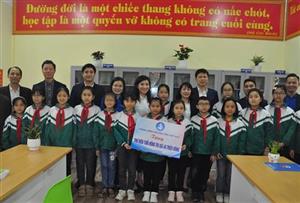 Trung ương Hội sinh viên Việt Nam: Khánh thành công trình “Thư viện tuổi hồng”