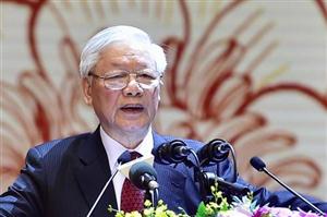 Phát biểu của Tổng Bí thư, Chủ tịch nước tại lễ kỷ niệm 90 năm Ngày truyền thống MTTQ Việt Nam