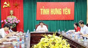 Thông qua đề cương sơ lược sách Lịch sử tỉnh Hưng Yên - Từ khởi thủy đến năm 2015