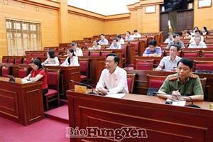 Đoàn đại biểu Quốc hội tỉnh: Lấy ý kiến xây dựng Luật Thanh tra (sửa đổi)