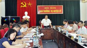 Kiểm tra việc lãnh đạo, chỉ đạo và tổ chức thực hiện Nghị quyết Đại hội Đảng bộ tỉnh lần thứ XVIII tại huyện Mỹ Hào