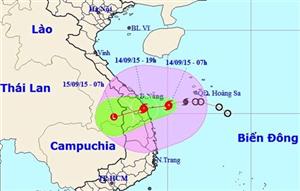 Tin bão khẩn cấp cơn bão số 3