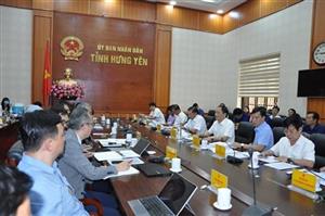 Lãnh đạo tỉnh Hưng Yên làm việc với đại diện Quỹ đầu tư Truth Assets Management và Công ty cổ phần tập đoàn Sakae Việt Nam