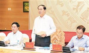 Chủ tịch nước Trần Đại Quang dự phiên họp thứ tám Ủy ban quốc gia APEC 2017