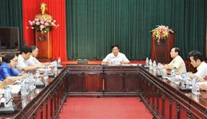 Thường trực Tỉnh ủy Hưng Yên giao ban với các Ban Đảng tỉnh và Văn phòng Tỉnh ủy