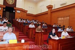 Triển khai công tác cải cách hành chính, nâng cao hiệu quả quản trị và hành chính công, năng lực cạnh tranh cấp tỉnh 6 tháng cuối năm