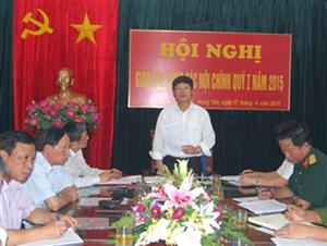 Hưng Yên: Giao ban công tác nội chính