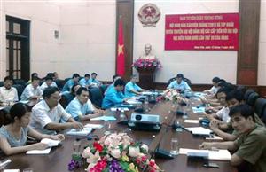 Hội nghị trực tuyến Báo cáo viên toàn quốc và tập huấn tuyên truyền về đại hội đảng bộ các cấp tiến tới Đại hội đại biểu toàn quốc lần thứ XII của Đảng