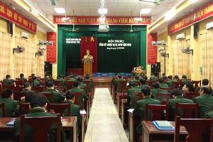 Tổng kết công tác quân sự, quốc phòng địa phương 2015