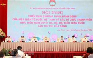 Tổng Bí thư dự Hội nghị toàn quốc Chương trình hành động của MTTQ