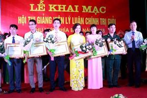 Khai mạc Hội thi Giảng viên lý luận chính trị giỏi khu vực phía Bắc