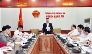 Thường trực HĐND tỉnh giám sát công tác quản lý nhà nước và hoạt động giáo dục mầm non ngoài công lập tại các huyện Văn Lâm và Yên Mỹ