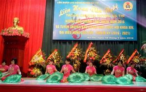 Ân Thi: Liên hoan văn nghệ chào mừng cuộc bầu cử đại biểu Quốc hội khóa XIV và đại biểu HĐND các cấp nhiệm kỳ 2016-2021