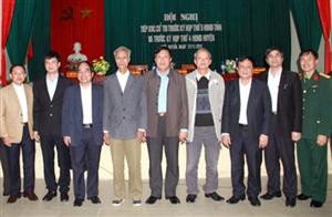 Đại biểu HĐND tỉnh tiếp xúc cử tri các huyện Tiên Lữ, Phù Cừ, Khoái Châu, Yên Mỹ, Văn Giang