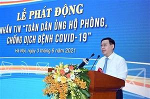 Phát động chương trình nhắn tin ủng hộ phòng, chống dịch COVID-19