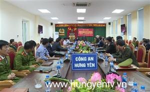 Hưng Yên tham dự trực truyến về phong trào toàn dân bảo vệ an ninh Tổ quốc