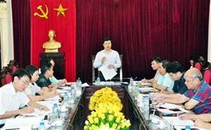 Kiểm tra việc lãnh đạo, chỉ đạo và tổ chức thực hiện Nghị quyết Đại hội Đảng bộ tỉnh lần thứ XVIII tại huyện Ân Thi