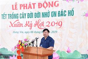 Bài phát biểu của Chủ tịch UBND tỉnh Nguyễn Văn Phóng tại Lễ phát động Tết trồng cây 