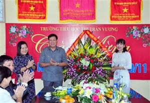 Lãnh đạo tỉnh Hưng Yên chúc mừng Ngày Nhà giáo Việt Nam 20.11