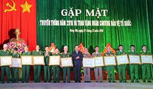 Hưng Yên: Gặp mặt cán bộ cao cấp Quân đội đã nghỉ hưu