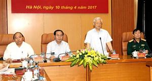Quân ủy T.Ư triển khai một số nội dung trọng tâm công tác quân sự, quốc phòng