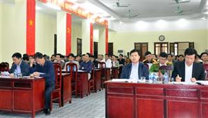 Đoàn công tác của Ủy ban Kiểm tra Tỉnh uỷ làm việc tại huyện Kim Động