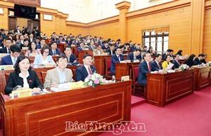 Khai mạc kỳ họp thứ Mười bốn, HĐND tỉnh khóa XVI
