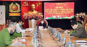 Hưng Yên dự sơ kết trực tuyến về phòng cháy, chữa cháy