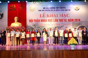 37 trường THPT chuyên hội thảo khoa học tại Hưng Yên
