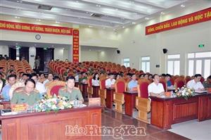 Triển khai Quy chế phối hợp giữa Đảng ủy Công an tỉnh với các huyện ủy, thị ủy, thành ủy