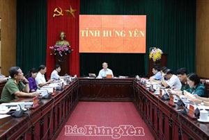 Hội nghị Ban Thường vụ Tỉnh ủy