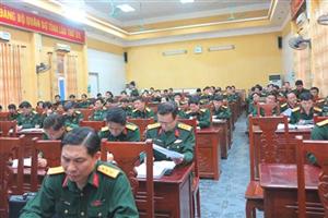 Bộ chỉ huy Quân sự tỉnh triển khai công tác bầu cử đại biểu Quốc hội khóa XIV và bầu cử đại biểu HĐND các cấp nhiệm kỳ 2016 – 2021