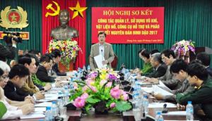 Hưng Yên siết chặt quản lý, sử dụng vũ khí, vật liệu nổ