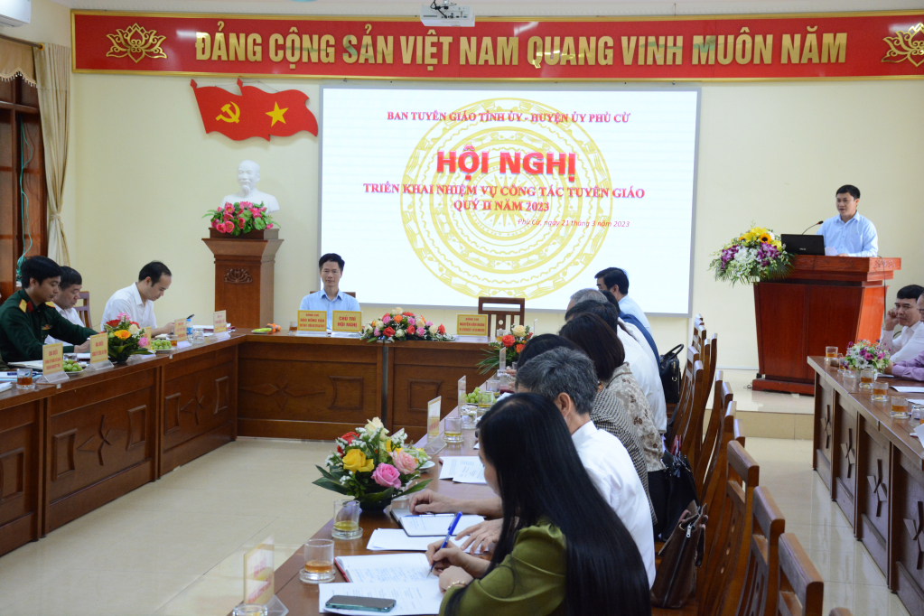 Nâng cao năng lực, bản lĩnh, tích cực triển khai toàn diện các nhiệm vụ công tác tuyên giáo, góp phần tạo sự đồng thuận trong toàn xã hội