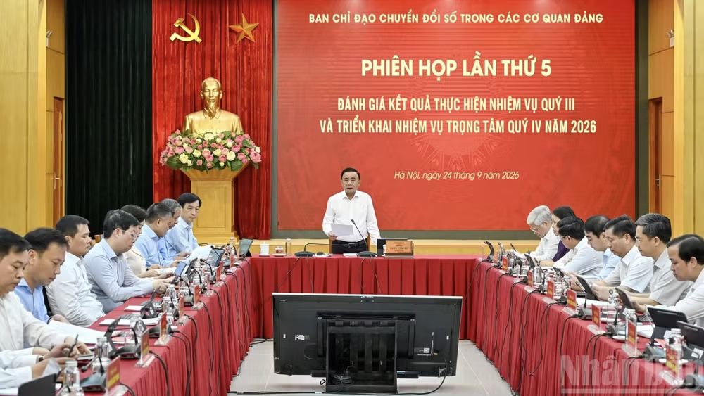 Đẩy mạnh triển khai hiệu quả chuyển đổi số trong các cơ quan Đảng
